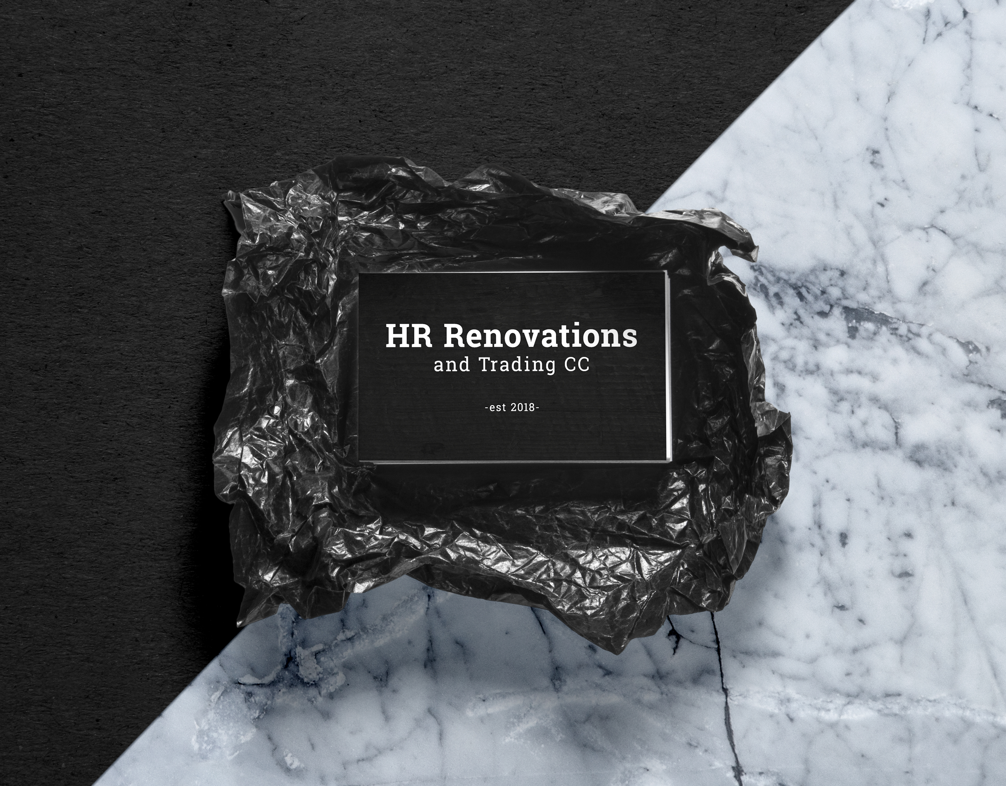 HR Renovations Business Cards